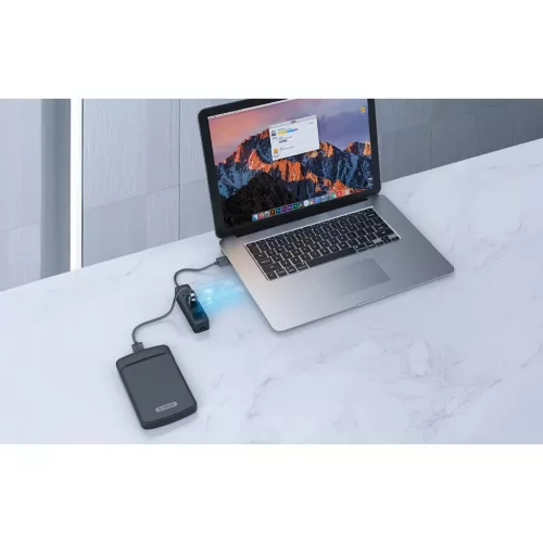 Orico Hub USB-A to 4xUSB-A 3.0 - fekete-6942227120410 3 kép