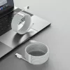 Baseus Simple Wisdom USB-Lightning kábel, 2.4A, 1.5m, 2db (fehér)-6953156230316 5 kép