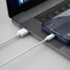 Baseus Simple Wisdom USB-Lightning kábel, 2.4A, 1.5m, 2db (fehér)-6953156230316 6 kép