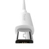 Baseus Simple Wisdom Micro USB - USB kábel, 2.1A, 1.5m (fehér) 2 db.-6953156203334 6 kép