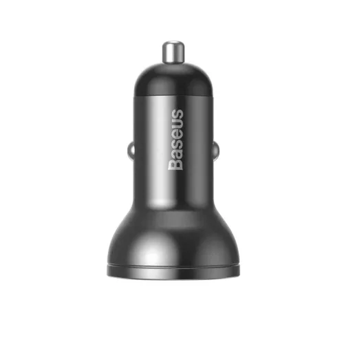 Baseus autós töltő digitális kijelzővel, 2xUSB csatlakozóval + 3-6953156215405 3 kép