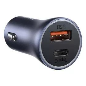 Baseus Golden Contactor Pro Autós szivargyújtós töltő USB Type-C -6953156201958 2 kép
