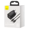 Baseus Super Si 1C Hálózati töltő adapter USB Type-C 25W 3A fekete-6953156206021 7 kép