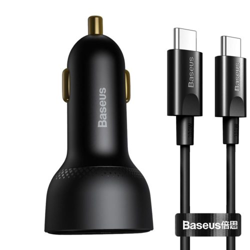 Baseus Supreme 100W Univerzális autós szivargyújtós töltő USB-A -6953156206724 1 kép