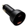 Baseus Supreme 100W Univerzális autós szivargyújtós töltő USB-A -6953156206724 6 kép