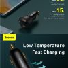 Baseus Supreme 100W Univerzális autós szivargyújtós töltő USB-A -6953156206724 9 kép