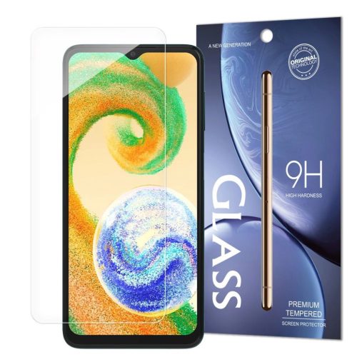 Standard Edzett Üveg Samsung Galaxy A04s 9H üvegfólia-9145576268834 12 kép
