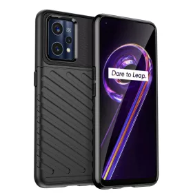 Realme 9 Pro Plus Thunder Case Flexible páncélozott tok fekete-9145576249062 1 kép