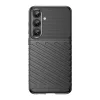 Thunder Case Samsung Galaxy S25+ szilikon páncél tok - fekete tok-5907769367946 2 kép