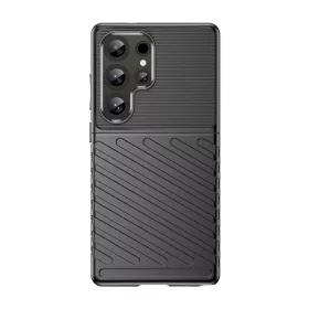 Samsung Galaxy S25 Ultra tok Thunder Case szilikon páncélozott - fek-5907769368257 2 kép