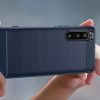 Thunder fliptok Xiaomi Poco F4 5G szilikon páncél tok kék-9145576267738 4 kép