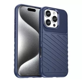Thunder Case iPhone 16 Pro Max szilikon tok - Kék tok-5907769364884 1 kép