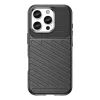 Thunder iPhone 16 Pro szilikon tok - fekete-5907769364839 2 kép