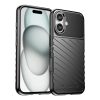 Thunder Case iPhone 16 szilikon tok - fekete-5907769364815 1 kép