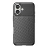 Thunder Case iPhone 16 szilikon tok - fekete-5907769364815 2 kép