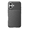Thunder Case iPhone 16 szilikon tok - fekete-5907769364815 2 kép