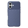 Thunder Case iPhone 16 szilikon tok - Kék tok-5907769364853 2 kép