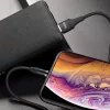 HOCO U76 Fresh USB - Lightning kábel 2A mágneses fejjel 1.2m fekete-6931474716705 4 kép