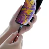 HOCO U76 Fresh USB - Lightning kábel 2A mágneses fejjel 1.2m fekete-6931474716705 5 kép