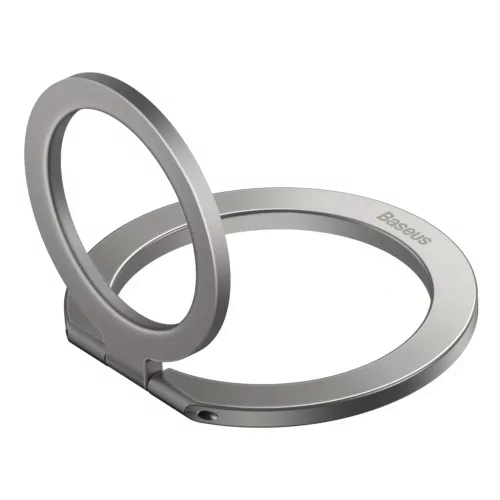 Baseus Holder Halo Series Metal Ring Stand (SUCH000012) ezüst-6932172616977 4 kép
