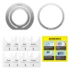 Baseus Holder Halo Series Metal Ring Stand (SUCH000012) ezüst-6932172616977 7 kép