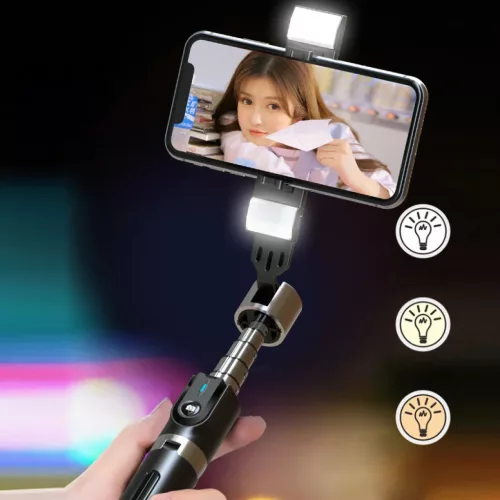 Selfie bot - levehető bluetooth távirányítóval, állvánnyal és -5900217998518 4 kép