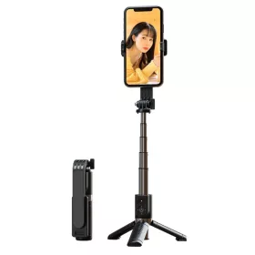 Selfie Stick MINI - levehető bluetooth távirányítóval és állvá-5900217998532 2 kép