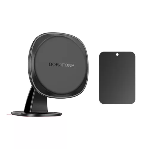 Borofone BH103 Cloud mágneses autós telefontartó, fekete, ragasztha-6941991108037 4 kép