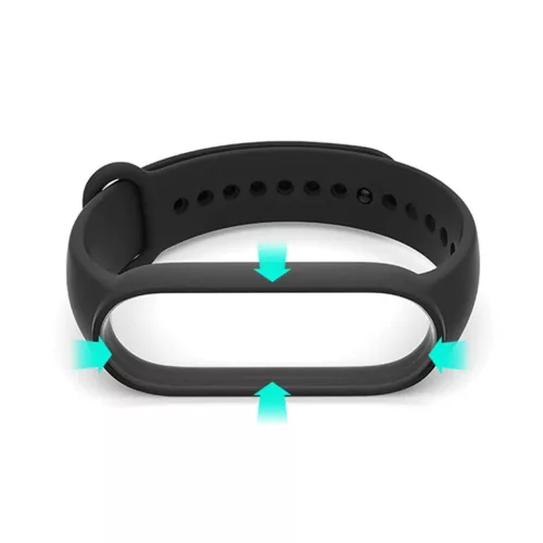 Sárga szíj Xiaomi Mi Band 5/6/7-hez-5900217279037 6 kép