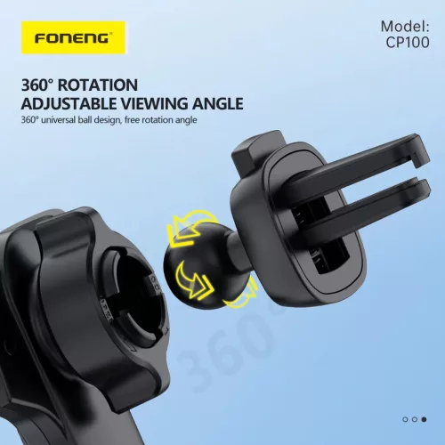 Foneng Car holder CP100 gravity szellőzőre erősíthető autós tele-6970462519829 2 kép