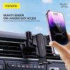 Foneng Car holder CP100 gravity szellőzőre erősíthető autós tele-6970462519829 6 kép