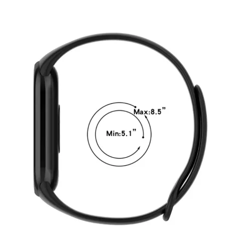 Szíj Xiaomi Mi Band 8 rózsaszín-5900217434931 3 kép