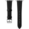 Bőr szíj Apple Watch 42/44/45/49 design 1 fekete-5900217439325 3 kép
