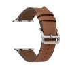 Bőr szíj Apple Watch 42/44/45/49 design 1 barna-5900217439332 2 kép