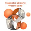 Benks Mágneses Szilikon Óraszíj Apple Watch 42/44/45/49 mm bézs-6948005997229 2 kép
