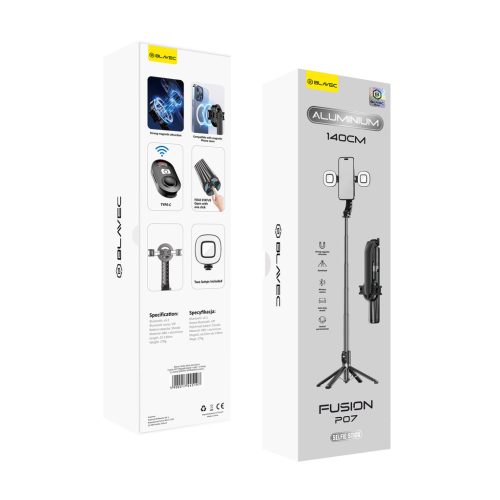 Blavec Selfie Bot Aluminium Fusion P07 Magsafe állvány + távirány�-5900217445197 8 kép
