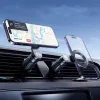 Blavec mágneses autós telefontartó BH-03 légszellőzőre fekete-5900217450283 7 kép
