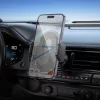 Borofone autós telefontartó BH133 Rio szellőzőre fekete-6941991120664 6 kép