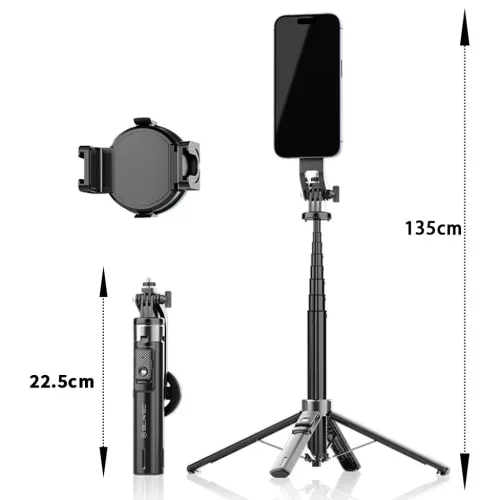 Blavec Selfie Bot Aluminium Fusion P06 Magsafe tripod + távirányít�-5900217466734 2 kép