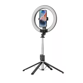 Blavec Selfie Ring lámpa Aura LED Ring P55 25cm állvány + távirán-5900217471042 2 kép