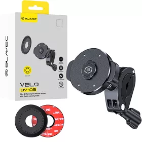Blavec BV-03 Velo Quick Lock Magsafe telefontartó bicikli/motor korm�-5900217471530 1 kép