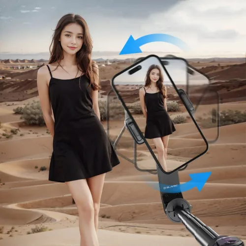 Blavec Selfie Bot Aluminium Fusion P-10 Gimbal állvány + távirány�-5900217473541 9 kép
