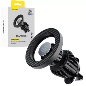   Blavec Autós tartó BH-16A Carbon mágneses Magsafe szellőzőrácsra (BH16AC-MAVB) fekete