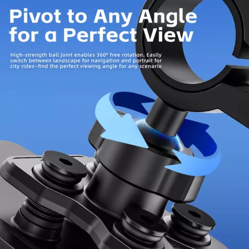 Biciklis/motoros telefontartó Blavec BV-04 Velo kormányra sokk-elnye-5900217502074 8 kép