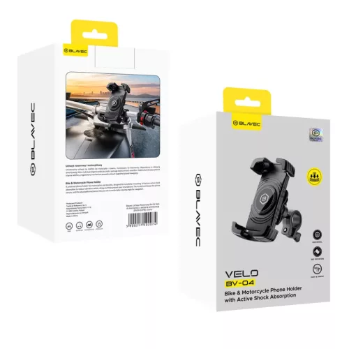 Biciklis/motoros telefontartó Blavec BV-04 Velo kormányra sokk-elnye-5900217502074 9 kép