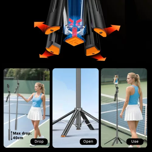 Blavec Selfie Bot Alumínium Move AI Q-01 Auto pop állvány + távir�-5900217502142 6 kép