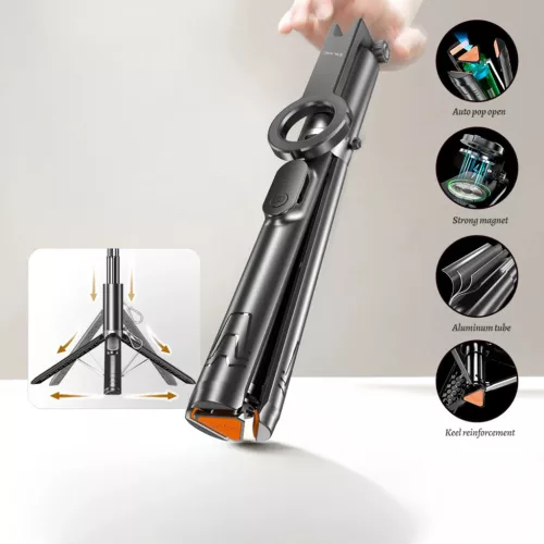 Blavec Selfie Bot Aluminium Fusion P-12 Magsafe Auto pop tripod + táv-5900217502258 4 kép