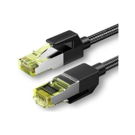   Ugreen NW150 Cat 7 F/FTP Braid Ethernet RJ45 kábel 2m (fekete)