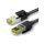 Ugreen NW150 Cat 7 F/FTP Braid Ethernet RJ45 kábel 0.5m (fekete)