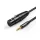 Ugreen microphone kábel XLR (bemeneti aljzat) - 3.5 mm jack (csatlakozó) 1m fekete (AV182)
